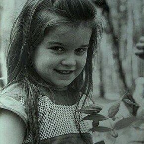 Фото Ксении Бородиной в детстве