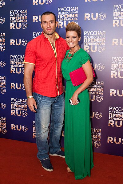 Фото: Ксения Бородина на премии РУ ТВ - 2013
